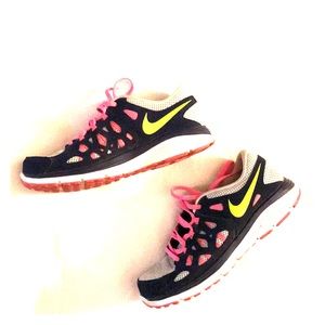 Nike Multi Color Neon Sneaker